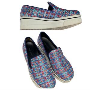 Stella McCartney Rainbow Platform Loafers Size 6.5